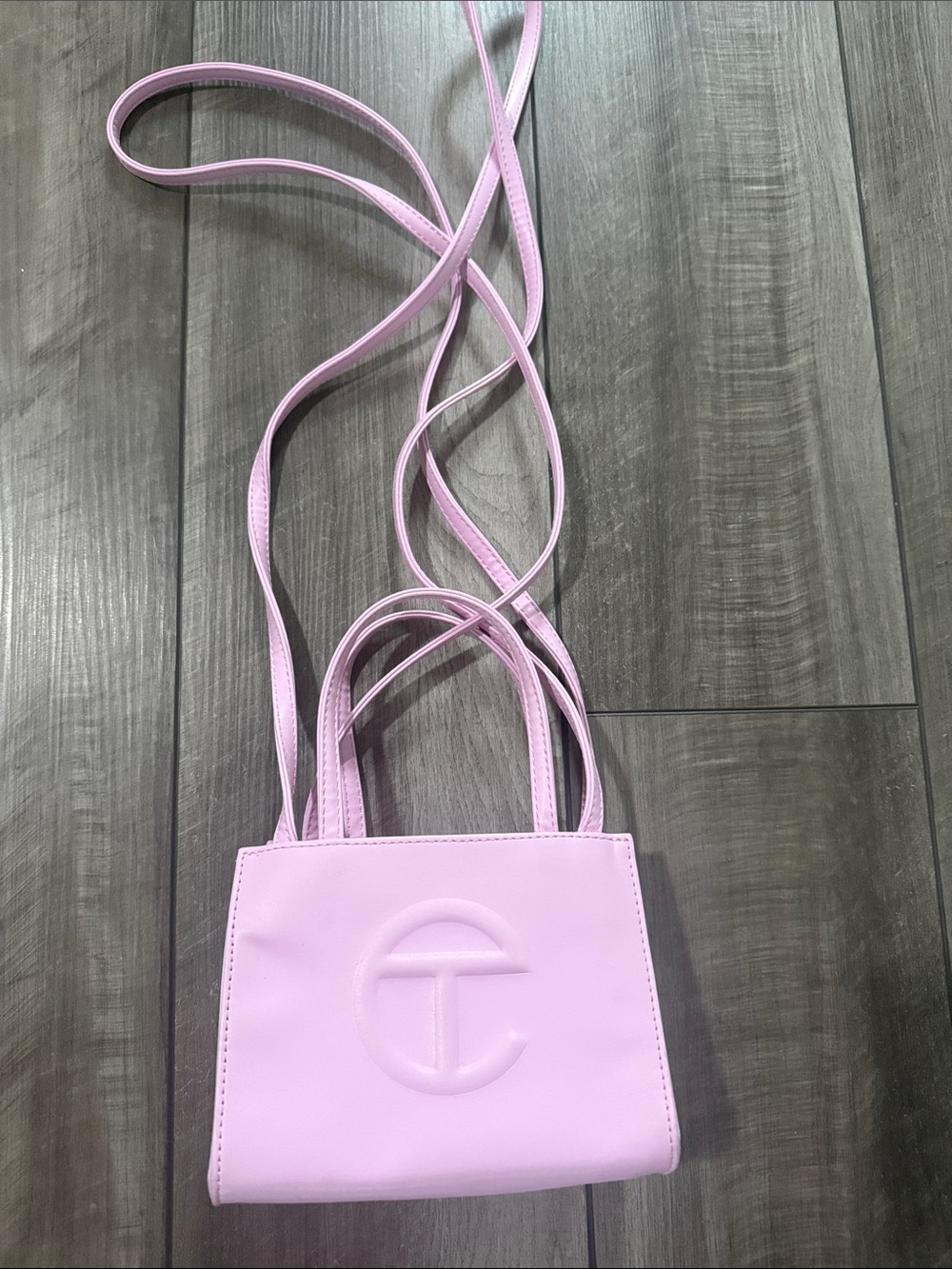 Telfar Mini Bag in Soft Pink